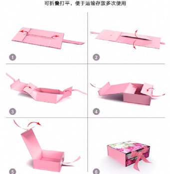 Cosmetics Folding gift box